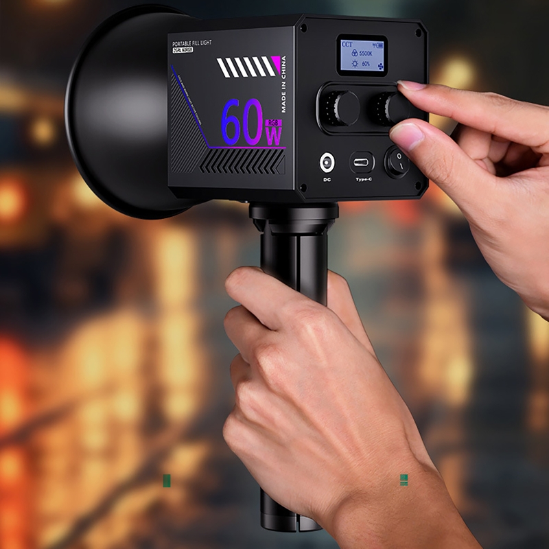 60W RGB 비디오 라이트 휴대용 LED 사진 스튜디 - Photography Lighting Meter 리뷰 및 가격